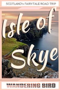 Looking for the PERFECT Isle of Skye itinerary? Whether it's for a day, a weekend or longer- there's PLENTY to see on the Isle of Skye! Your Scotland road trip won't be complete with a visit to the Isle of Skye fairy pools or the Isle of skye beaches. #isleofskye #fairypools #scotland #roadtrip #itinerary #thingstodo #beaches #photography