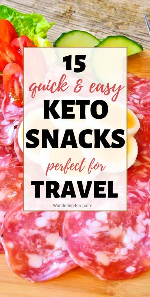 BEST On The Go KETO SNACKS for travel and road trips