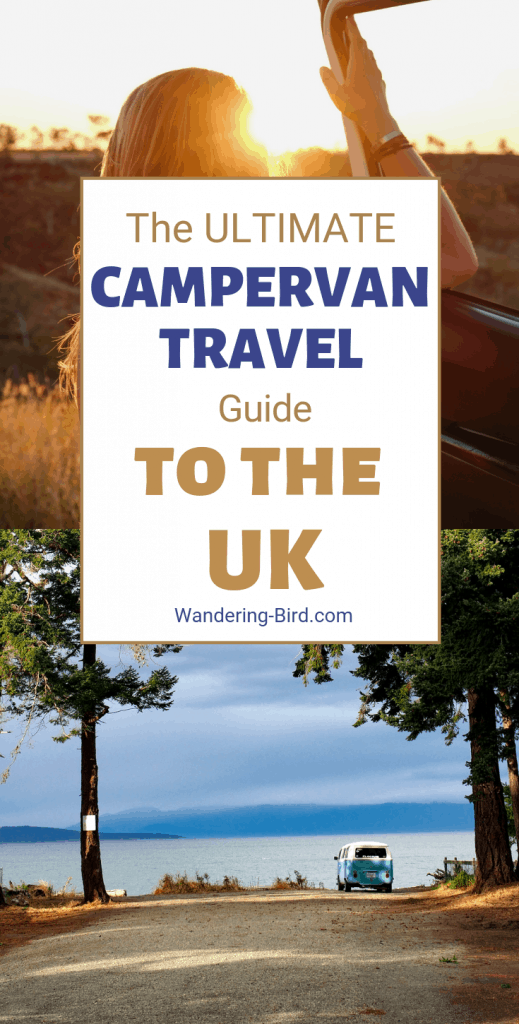 The Ultimate Guide to campervan travel in the UK. Tips, tricks, how to find places to park for free- everything you need to know to have an AMAZING UK road trip. #campervan #campervanliving #travel 