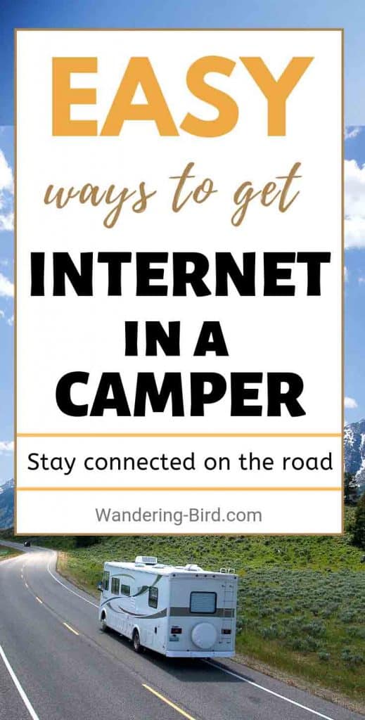 Internet in a campervan or Motorhome