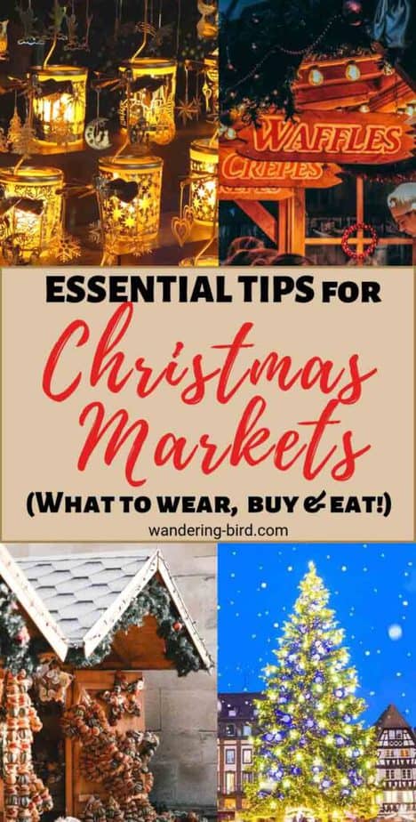 Christmas Market ESSENTIAL tips- what to wear, buy & eat! Visiting a Christmas Market this year? Whether it’s a Christmas Market in Europe, the BEST Bucket list Christmas market or your local, here are some tips and tricks to get the most out of your visit. Christmas Markets in Europe | Best Christmas Market tips | Bucket list Christmas Market | Christmas Tips