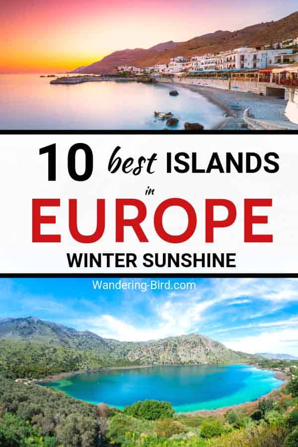 Looking for the BEST European Islands to visit in Winter? These beautiful European islands are perfect for winter sunshine and beach vacations in February. Europe Travel Destinations | Europe travel in February | Places to visit in Europe in February | Winter Europe Travel | Europe travel tips | Cheap Europe travel ideas