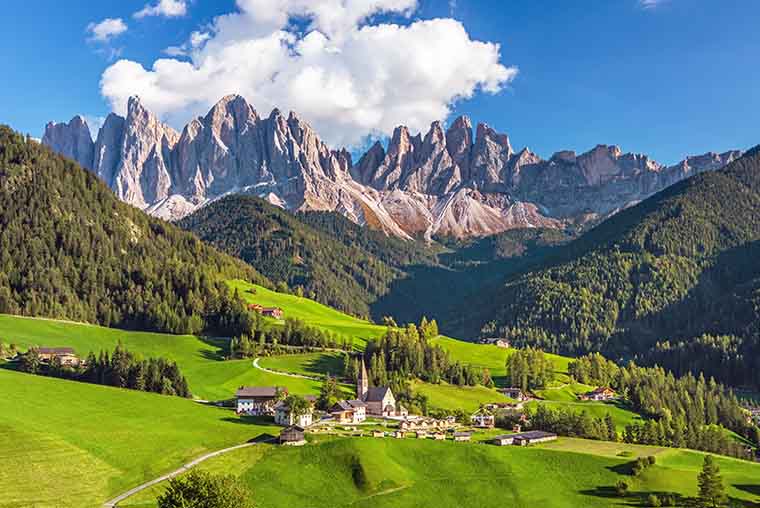 Val di Funes in Dolomites with Santa Maddalena Church- Is it worth a visit? How much time does it take? How to get there? When to go for best visit