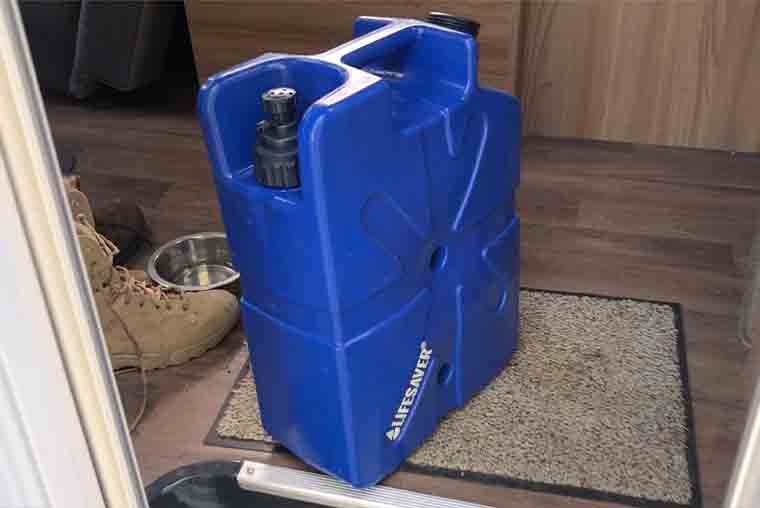 Lifesaver Jerrycan review- the best water filtrations system of overlanding, vanlife and off grid living!