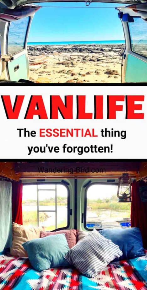 Living Vanlife? I bet you haven't thought about THIS essential thing. Don't worry- here's an easy (and quick!) solution to the problem. Happy van living! Vanlife hacks | Vanlife essentials | Vanlife tips | Van living hacks | Vanlife ideas