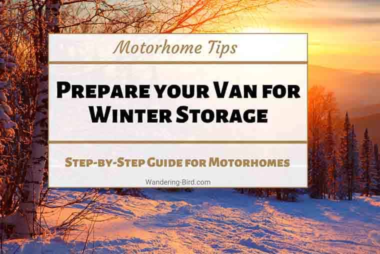 Motorhome Tips for winterizing a motorhome, camper or RV. Motorhome hacks, tips & tricks to safeguard your vehicle in winter and drain it safely. Winterizing tips for campers.