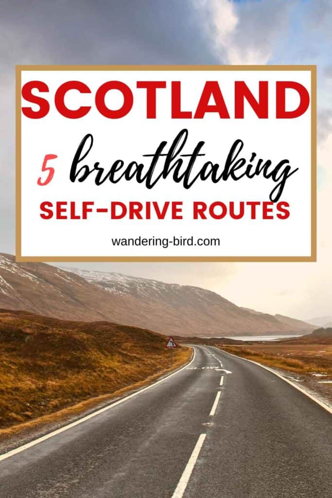 SCOTLAND- scenic drives in Scotland and the best self-drive routes