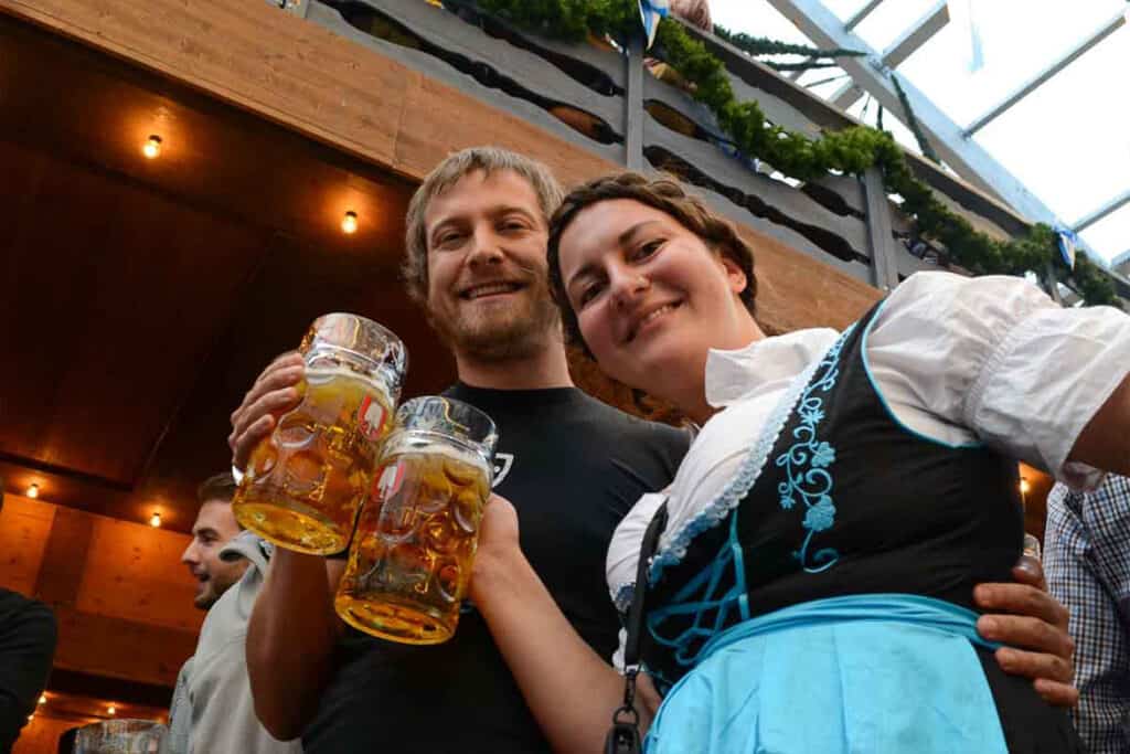 Oktoberfest- one of the best things to do in Europe in October