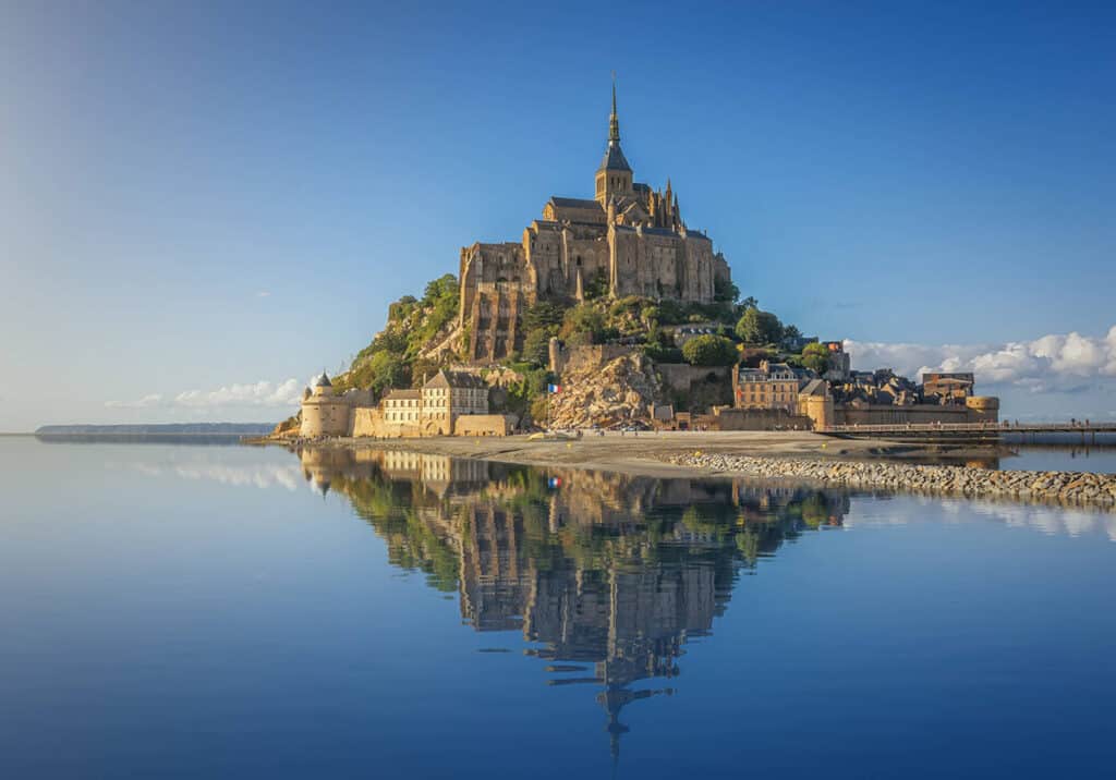 historical places in france and historical sites in France- Mont St Michel