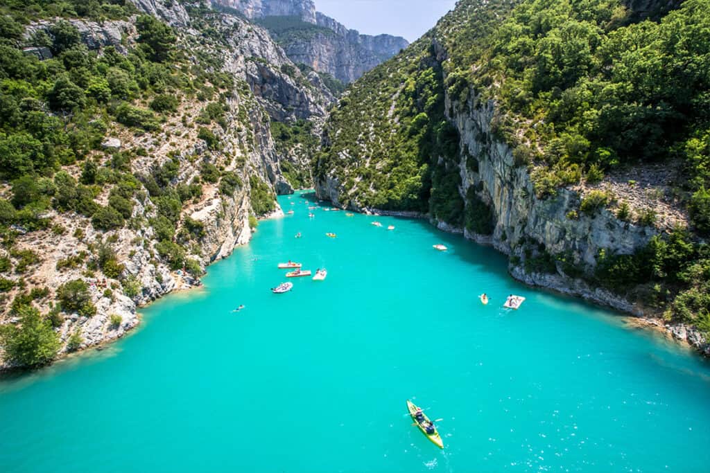 Best places to visit in France- Verdon Gorge