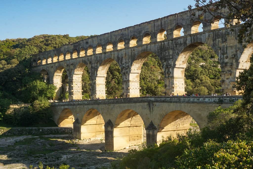 Pont du Gard- one of the most historic sites in France