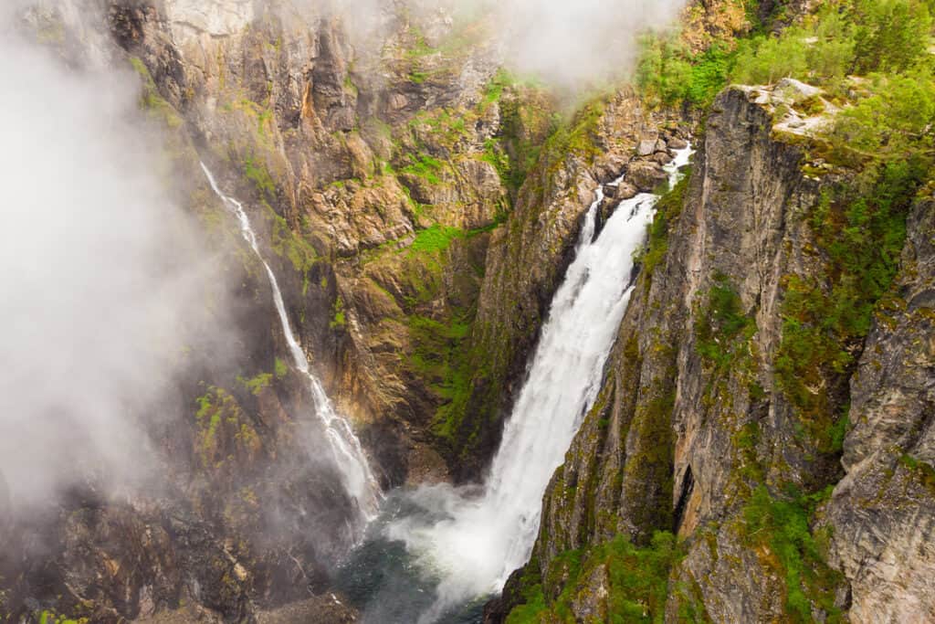 Voringsfossen Waterfall- one of the prettiest waterfalls in Europe