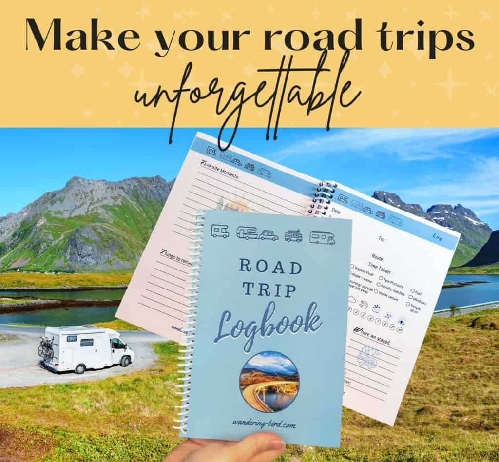 road trip journal logbook
