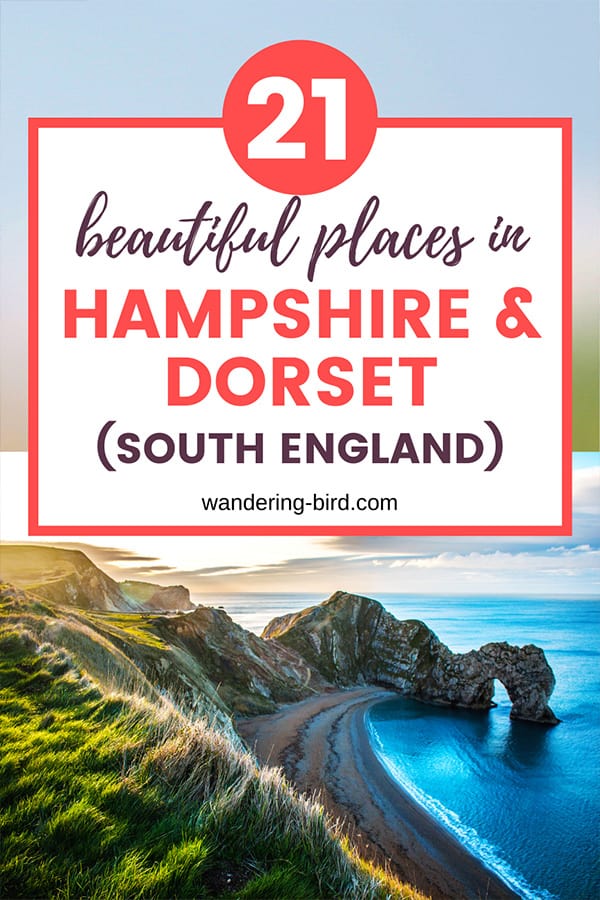 Planning a south England road trip? Looking for the best places to visit in Hampshire and Dorset and itinerary ideas? Here are 21 of the best places to visit, plus a road trip itinerary and things to do at each location. 