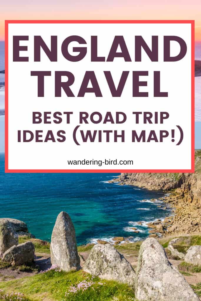 Planning England travel and road trips? Looking for itinerary ideas and the best places to visit? Here are 12 BREATHTAKING places to see in England, including Cornwall, Devon, south coast, Salisbury and the Lake District. These England travel tips are all you need to plan your perfect UK road trip itinerary.