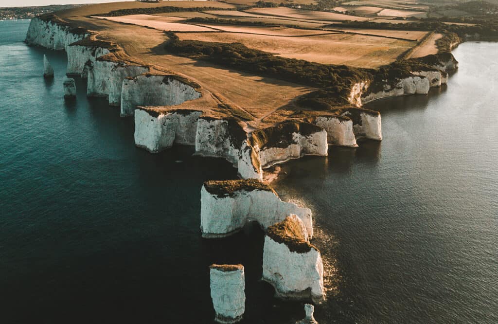 Old Harry Rocks- one of the best places to visit on a Dorset Road Trip