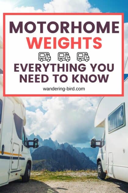 Buying a motorhome? New Motorhome Owner? Hearing about payload and confused about motorhome weight allowances? Worried you're doing something wrong? Here's a complete beginner's guide to motorhome weights and everything you need to know about payload.