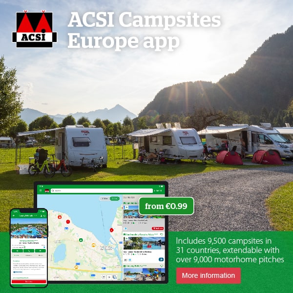 ACSI membership review- ACSI Euroamping and Campsite Europe App